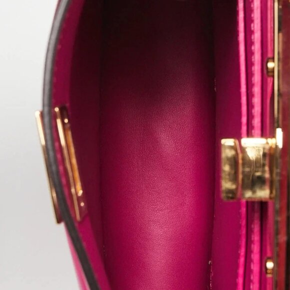 Fendi Pink Leather Petite Peekaboo Iseeu Satchel Bag 8BN335 - Picture 10 of 12